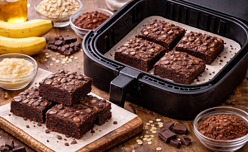 طرز تهیه براونی رژیمی شکلاتی بدون شکر